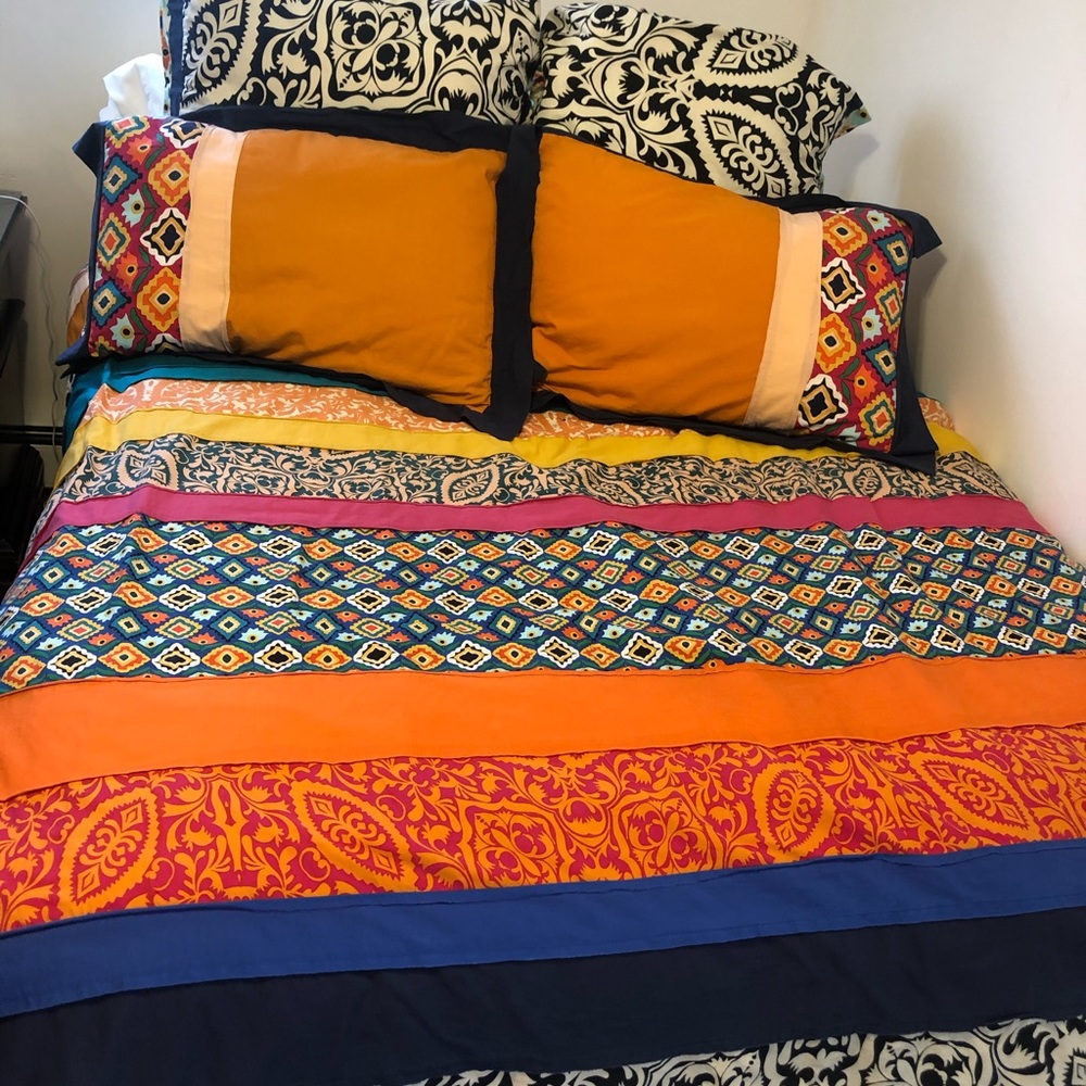 Anthropologie Florence duvet set